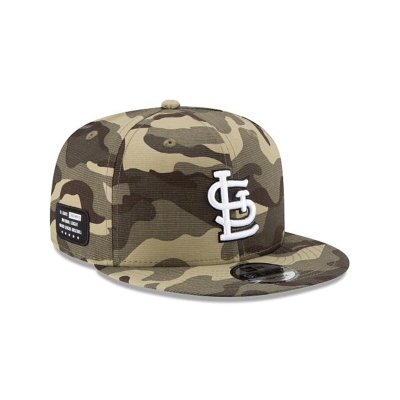 St. Louis Cardinals Gorra | New Era MLB Armed Forces Weekend 9fifty Snapback Cap Mexico - Verdes
